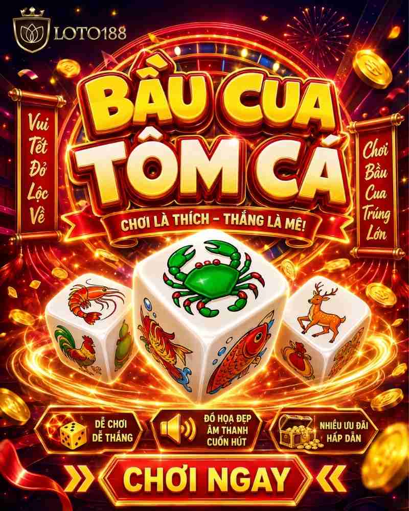 Hướng dẫn chơi Bầu Cua 1 phút tại loto188