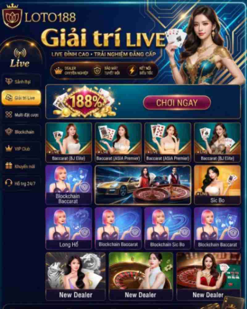 Sảnh BBIN Casino tại Loto188 – Hướng dẫn chơi BBIN Casino qua 7 bước