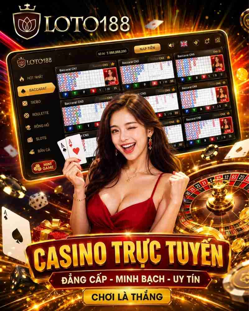 Hướng Dẫn Nhận Ưu Đãi Hoàn Thua Casino Loto188 Chi Tiết Nhất
