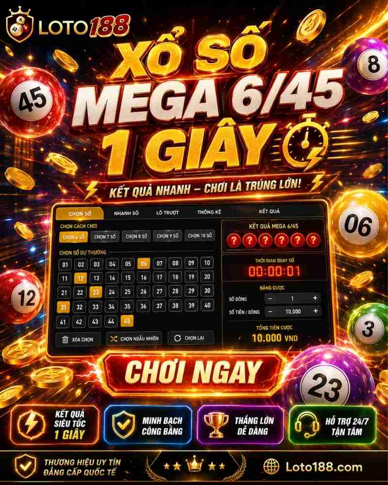 Cách xem lịch sử kết quả xổ số Mega 1 giây
