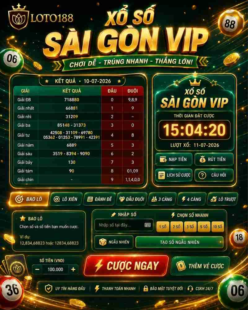 Kinh Nghiệm Chơi Xổ Số Sài Gòn Vip Cho Người Mới