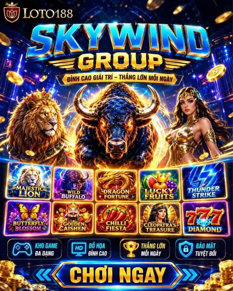 Giới Thiệu Sảnh SKYWIND loto188 Và Cách Chơi Chi Tiết