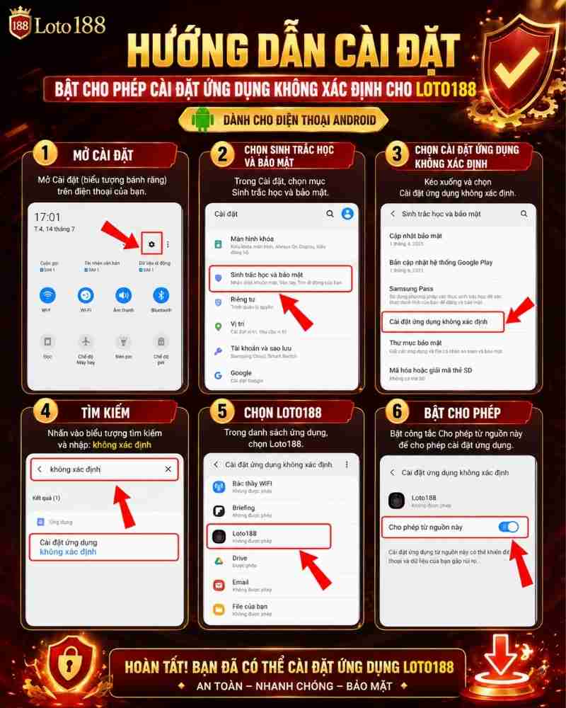 Các Lỗi Thường Gặp Khi Tải App Loto188