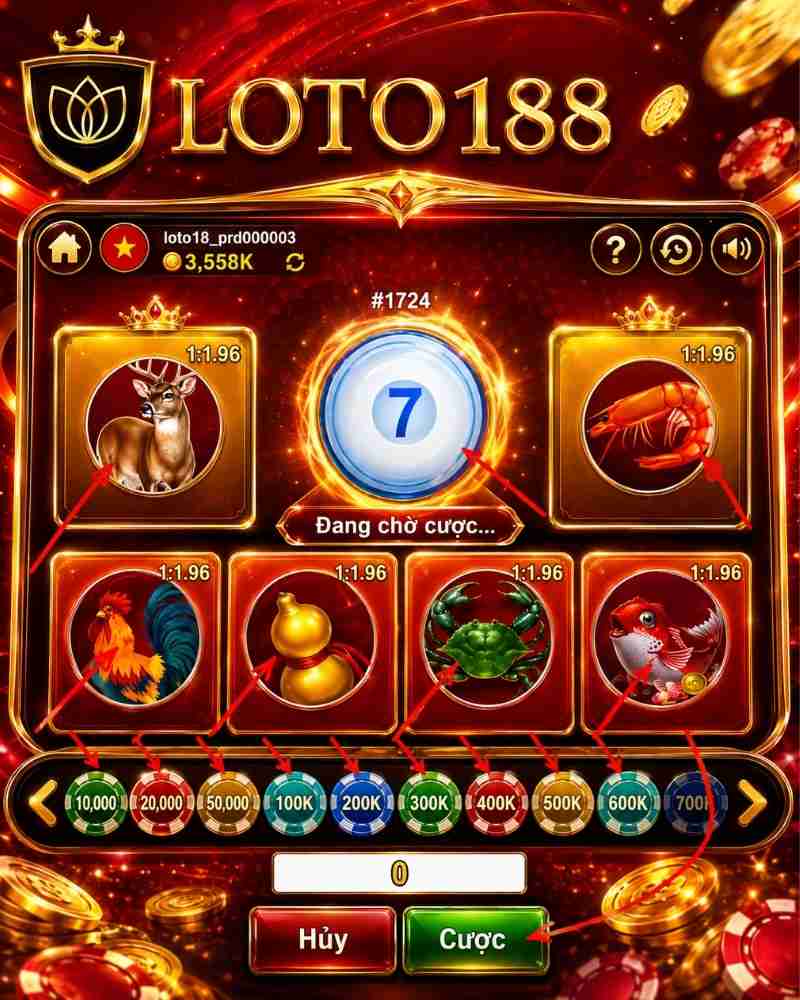 Cách chơi sảnh Toto Games Loto188 dành cho người mới