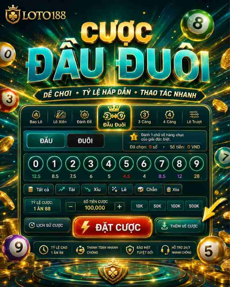 Ưu điểm của xổ số miền Nam tại loto188